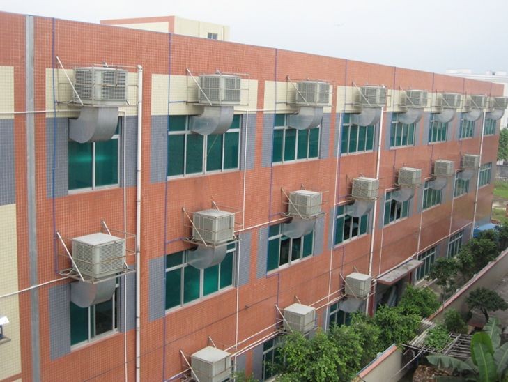 深圳電子廠環(huán)?？照{安裝案例
